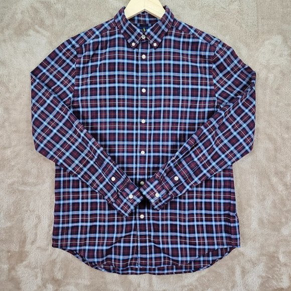 Ralph Lauren Other - Ralph Lauren Dress Shirt Multicolor Plaid Oxford Button-Down Teen Sz XL (18-20)